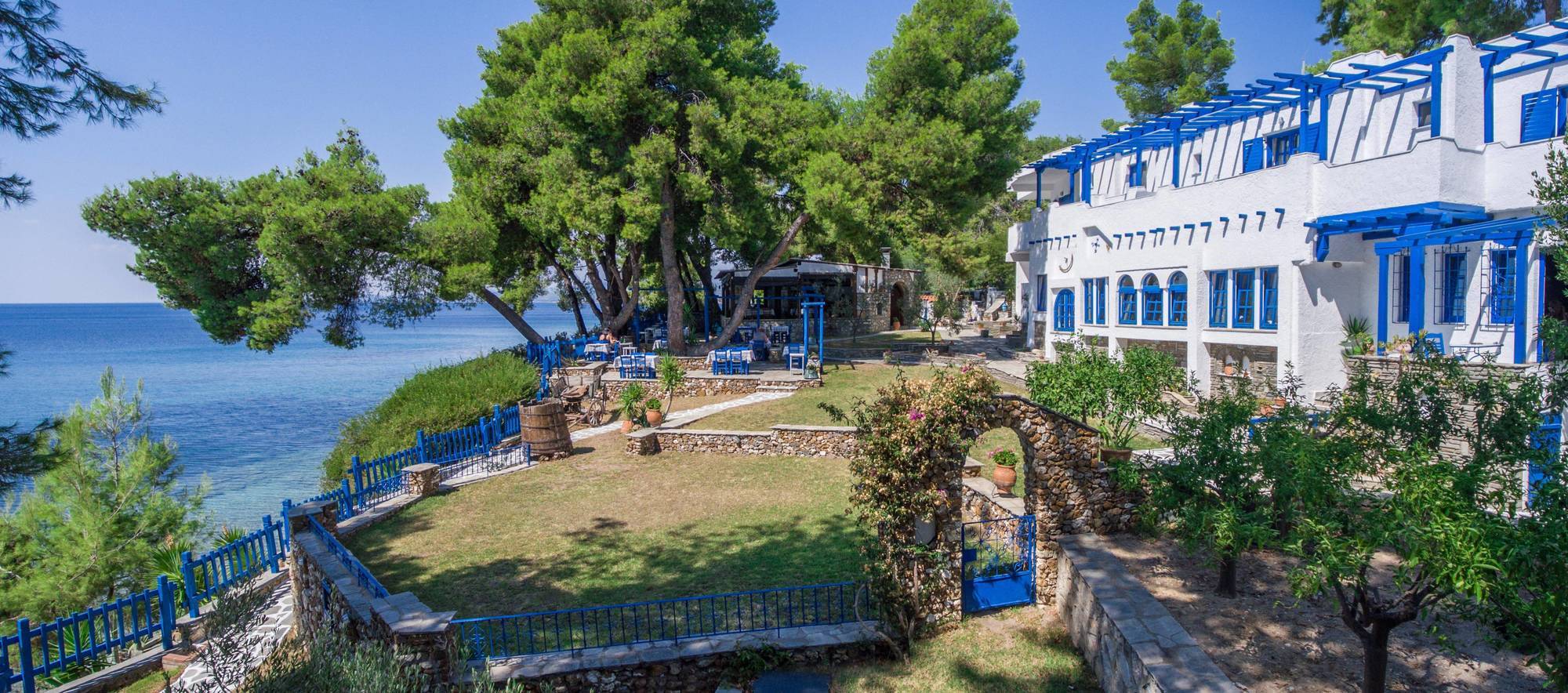 Virginia Hotel Sithonia Eksteriør billede